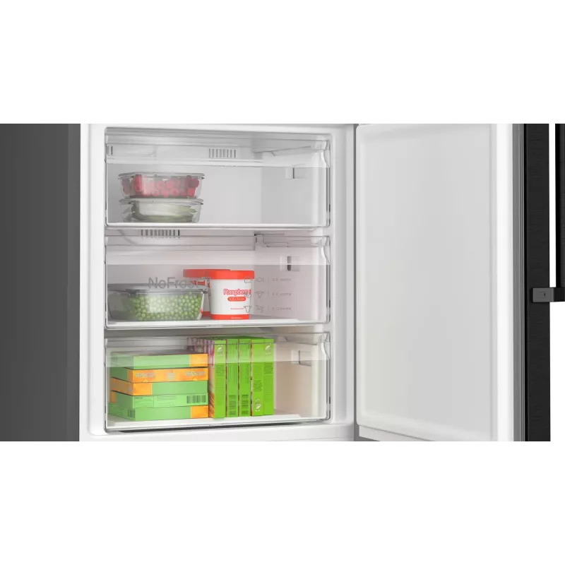 Frigorifero combinato Bosch Serie 4 KGN49VXCT a libera installazione 440 l acciaio inox