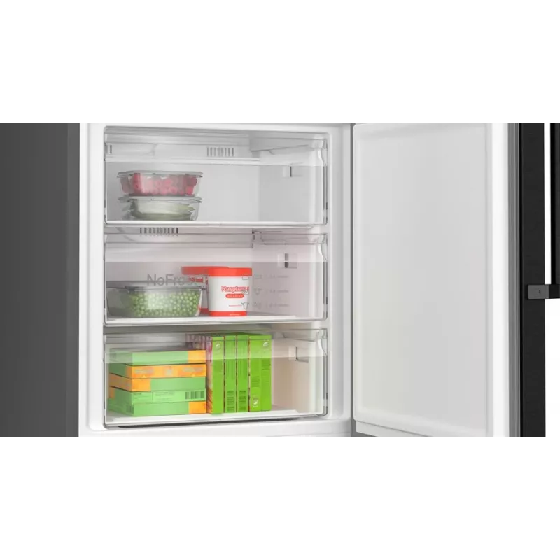 Frigorifero combinato Bosch Serie 4 KGN49VXCT a libera installazione 440 l acciaio inox