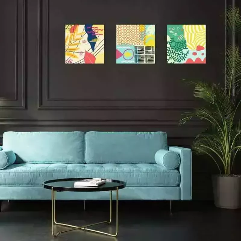Set di colori Ravensburger CreArt Funky Shapes – set di pittura per progetti artistici creativi