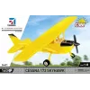 Giocattolo da costruzione Cobi Cessna 172 Skyhawk giallo modello 26621 – kit in scala