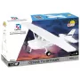 Giocattolo da costruzione Cobi Cessna 172 Skyhawk bianco kit