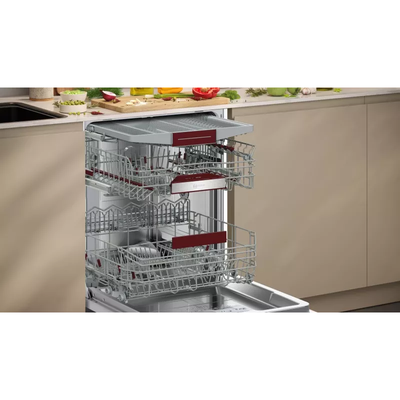Neff S157ZCX01E lavastoviglie completamente integrabile 14 coperti