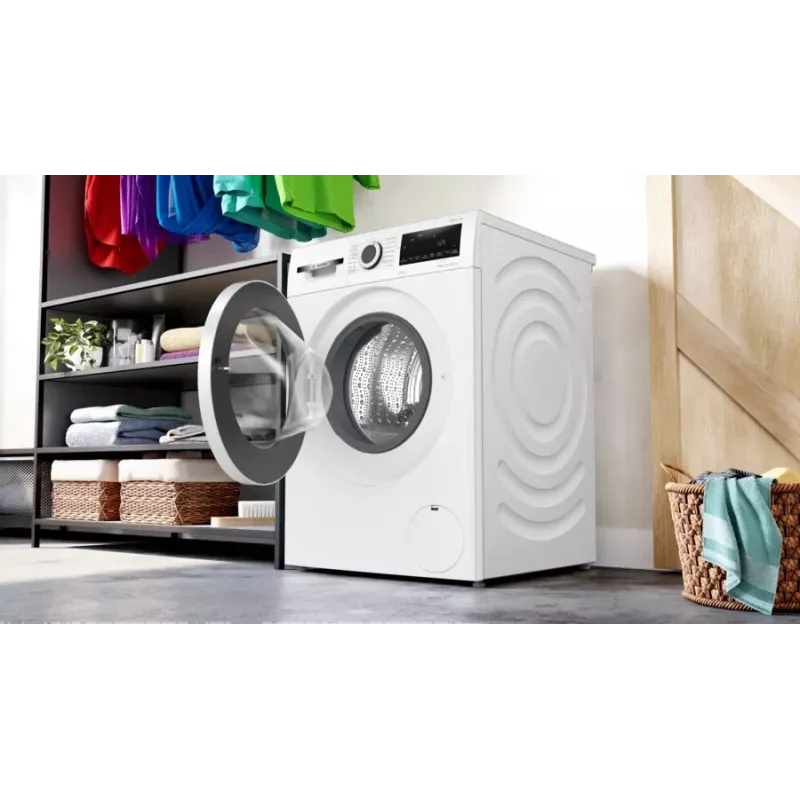 Bosch Serie 4 WNA13441 lavasciuga a libera installazione a carica frontale bianco