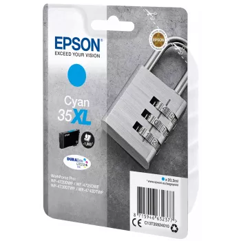 Cartuccia Epson Padlock confezione singola ciano 35XL DURABrite Ultra Ink