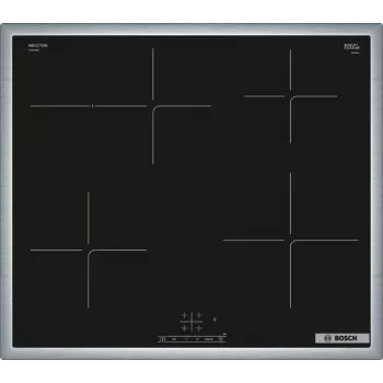 Bosch Serie 4 PIF64RBB5E piano cottura a induzione nero da incasso 60 cm piano a induzione a zone 4 zone