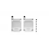 FRACTAL DESIGN set supporto SSD – tipo B bianco confezione da due