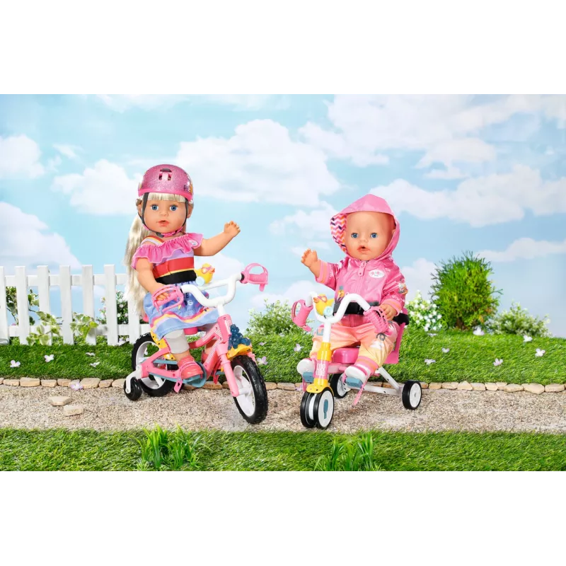 BABY born Triciclo set bicicletta per bambole