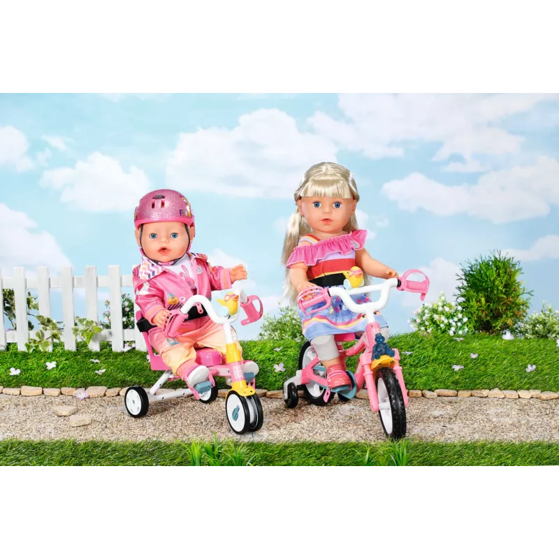 BABY born Triciclo set bicicletta per bambole