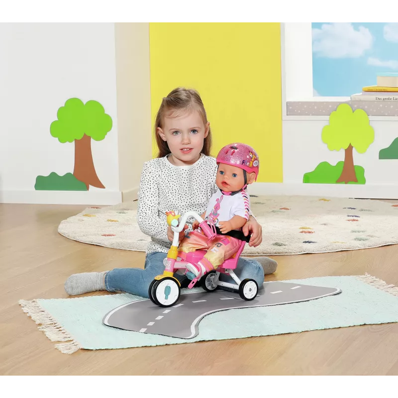 BABY born Triciclo set bicicletta per bambole