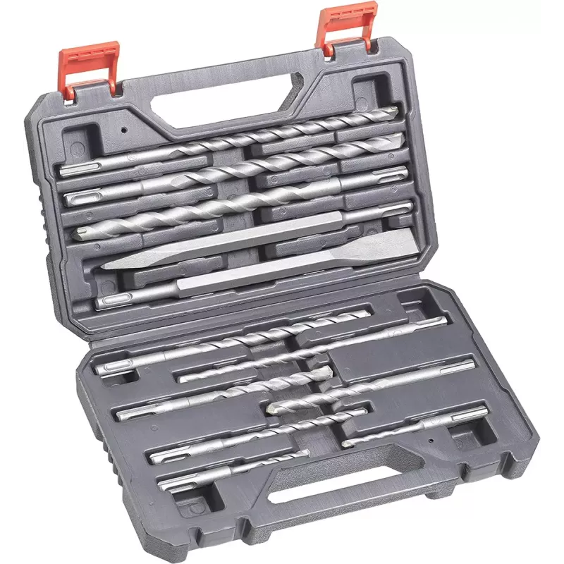Set punte/scalpelli SDS-Plus Einhell 12 pz. martello perforatore 10 punte