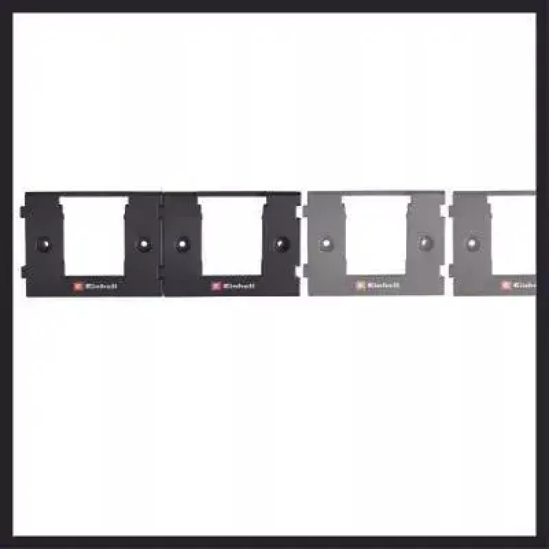Supporto a parete per batteria Einhell PXC nero compatibile con batterie Power X-Change