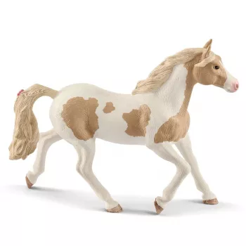 Statuina Schleich giumenta Paint Horse - HORSE CLUB modello SLH 13884, plastica, multicolore, da 5 anni