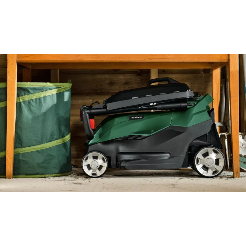 Bosch AdvancedRotak tosaerba con conducente a piedi batteria verde