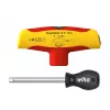 Wiha TorqueVario-S T electric 2933 cacciavite dinamometrico con impugnatura a T, 5-14 Nm