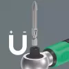 Wera 05075832001 Safe-Torque A 2 Set 1 set chiave dinamometrica con cricchetto, 23 pezzi, attacco esagonale da 1/4", 2–12 Nm, nero/verde