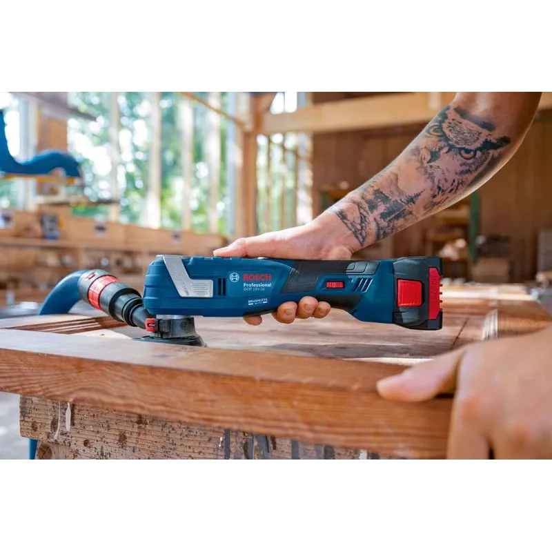 Multicuter a batteria multifunzionale Bosch GOP 18V-34 — utensile oscillante 18 V, a batteria