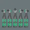 Set chiave a cricchetto Wera 05004283001 18 pz nero verde