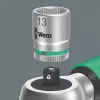 Wera 05075800001 Safe-Torque A 1 chiave dinamometrica, attacco quadro 1/4", 2-12 Nm, nero/verde