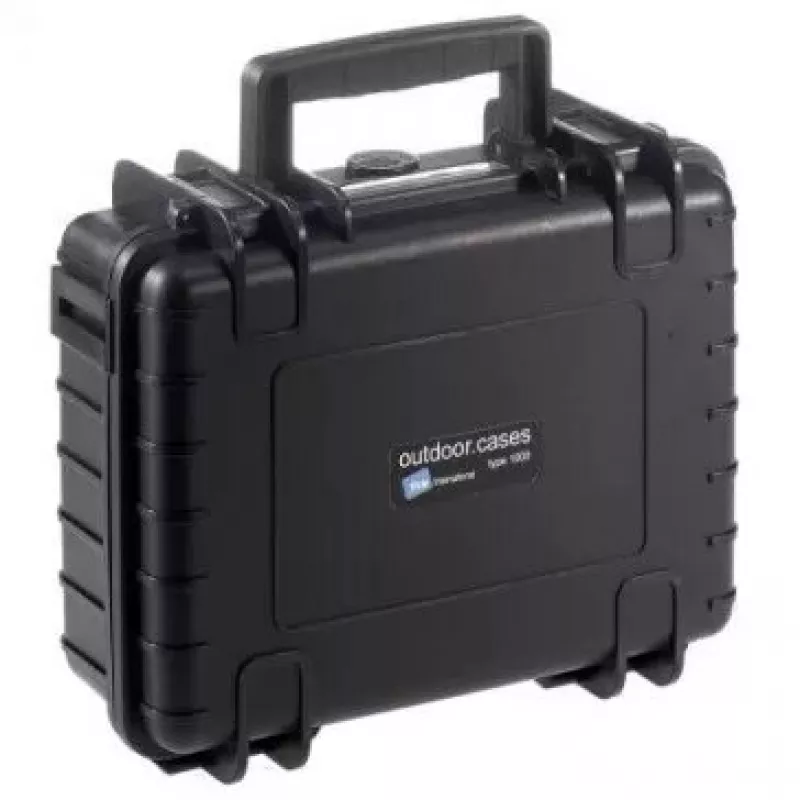 Valigia rigida B+W tipo 1000 nera compatibilità universale