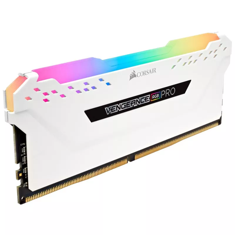 Memoria CORSAIR 32GB DDR4 2666MHz 2x16GB C16 - bianca