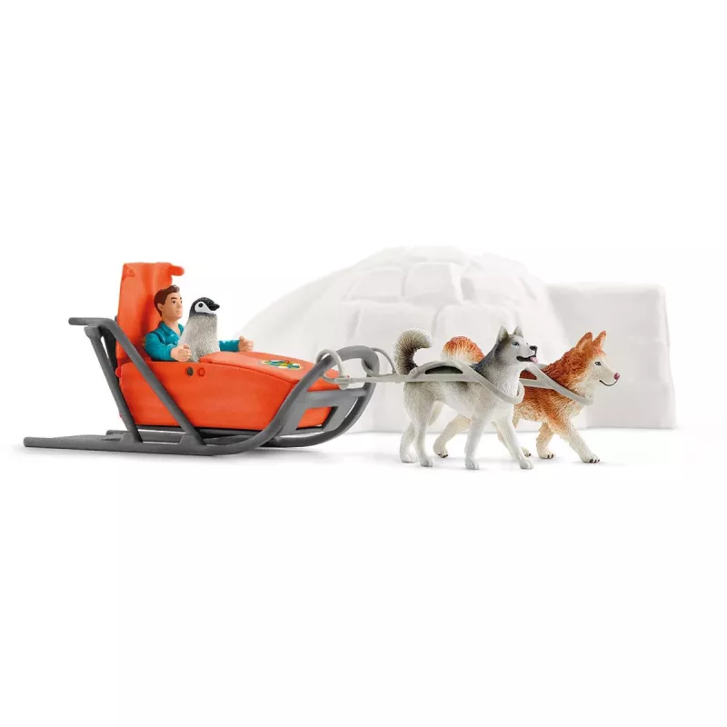 Zoo Schleich WILD LIFE spedizione in Antartide multicolore 42558