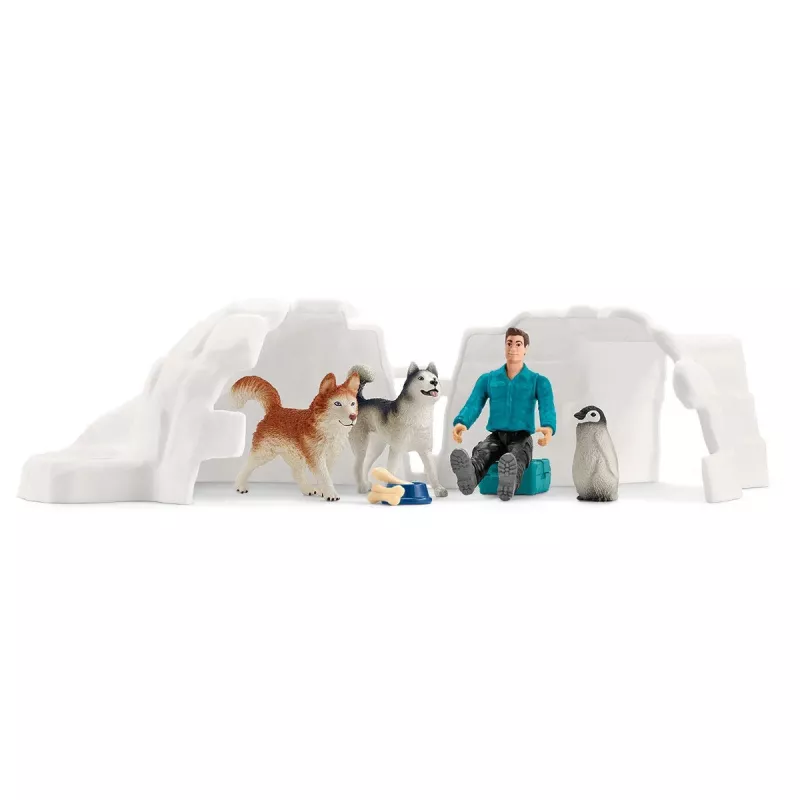 Zoo Schleich WILD LIFE spedizione in Antartide multicolore 42558