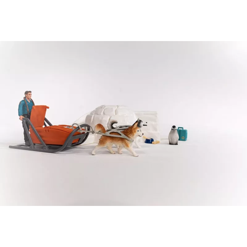 Zoo Schleich WILD LIFE spedizione in Antartide multicolore 42558