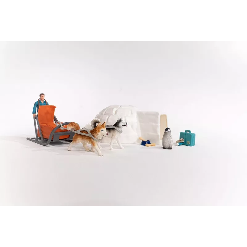 Zoo Schleich WILD LIFE spedizione in Antartide multicolore 42558