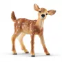 schleich WILD LIFE cucciolo di cervo dalla coda bianca, 3 anni, foresta, animali selvatici / giocattolo d'avventura, multicolore, plastica, 1 pezzo