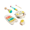 Mattel set regalo musicale con strumenti in legno per bambini piccoli