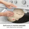 Fisher-Price Soothe & Settle Bunny peluche per neonati e dispositivo sonoro regolabile con movimento