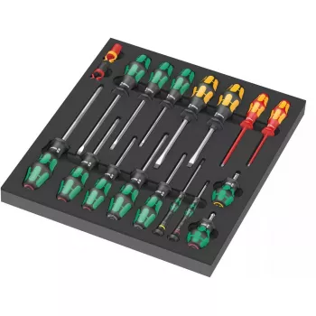 Set di cacciaviti a mano Wera 05150101001 larghezza 344 mm lunghezza 392 mm