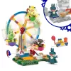 MEGA Pokémon Riesenrad-Spaß set di costruzioni, con 4 action figure (393 pezzi) per bambini