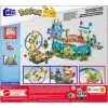 MEGA Pokémon Riesenrad-Spaß set di costruzioni, con 4 action figure (393 pezzi) per bambini