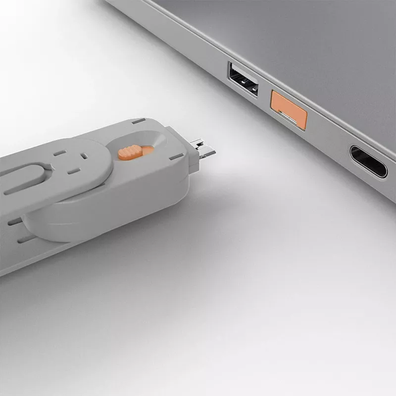 Portblocker Lindy USB blocco porte confezione da 4 pz. codice colore arancione
