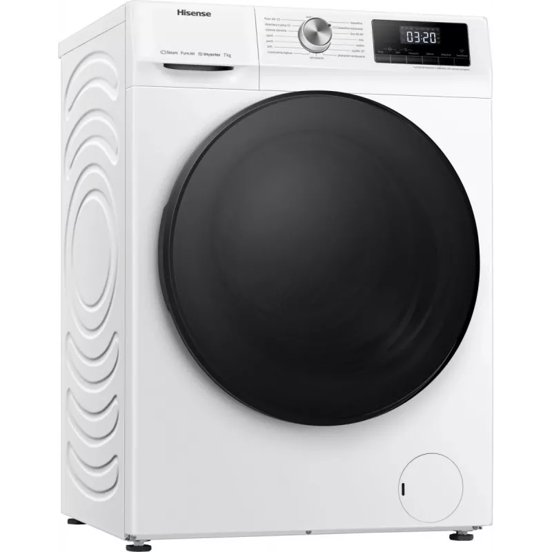 Lavatrice Hisense WFQA7014EVJM a carica frontale 7 kg 1310 giri/min bianco