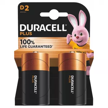 Duracell Plus 100 D batteria monouso alcalina