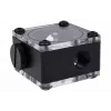 Alphacool Eisfluegel Indicatore di flusso G1/4, quadrato, acetale, Nero