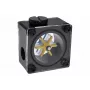 Alphacool Eisfluegel Indicatore di flusso G1/4, quadrato, acetale, Nero
