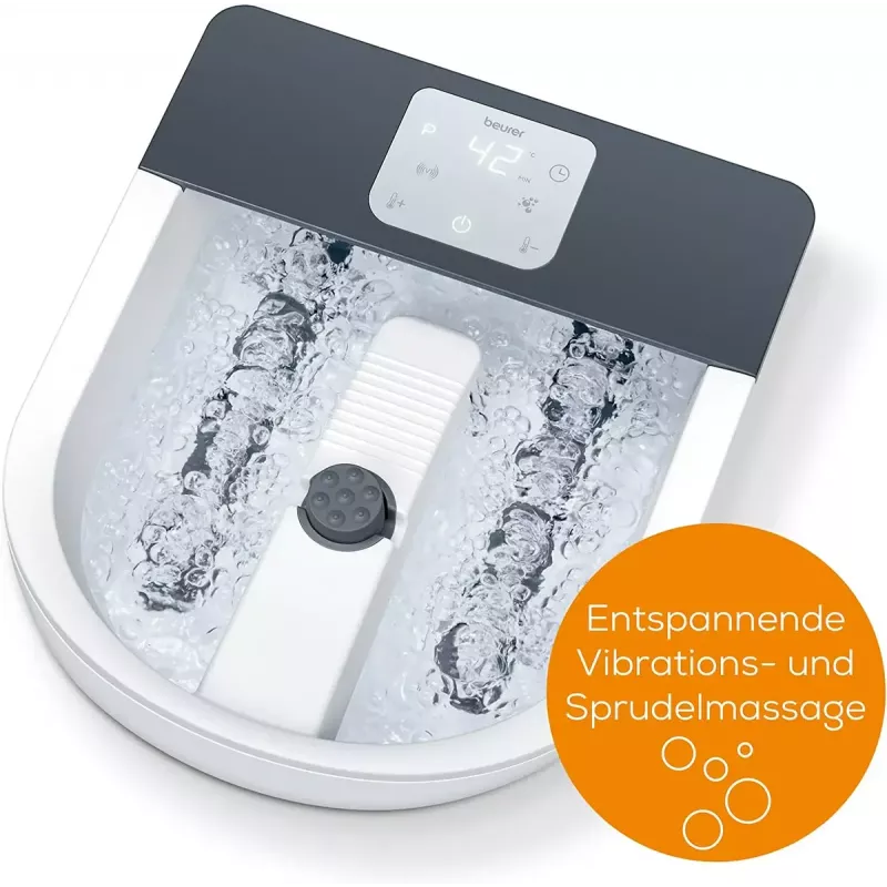 Pediluvio idromassaggio Beurer FB 60 – pediluvio elettrico, bianco/grigio