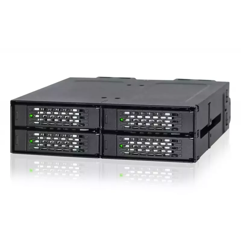 Case per SSD Icy Dock ToughArmor MB699VP-B V3 4 unità 2,5 pollici PCIe