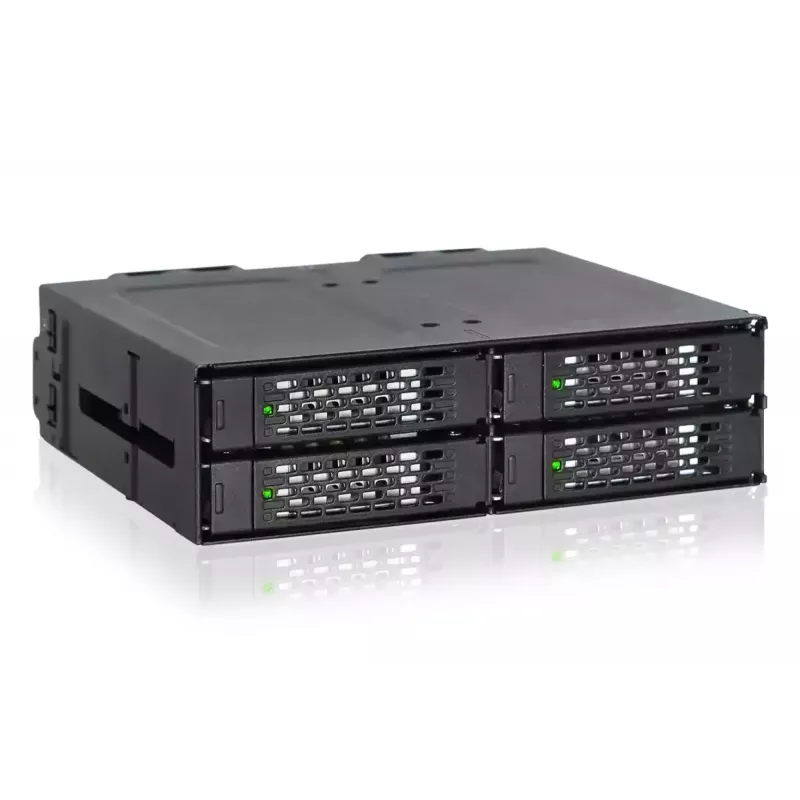 Case per SSD Icy Dock ToughArmor MB699VP-B V3 4 unità 2,5 pollici PCIe