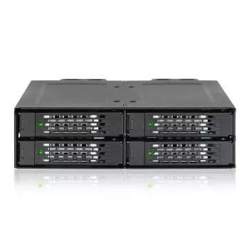 Case per SSD Icy Dock ToughArmor MB699VP-B V3 4 unità 2,5 pollici PCIe