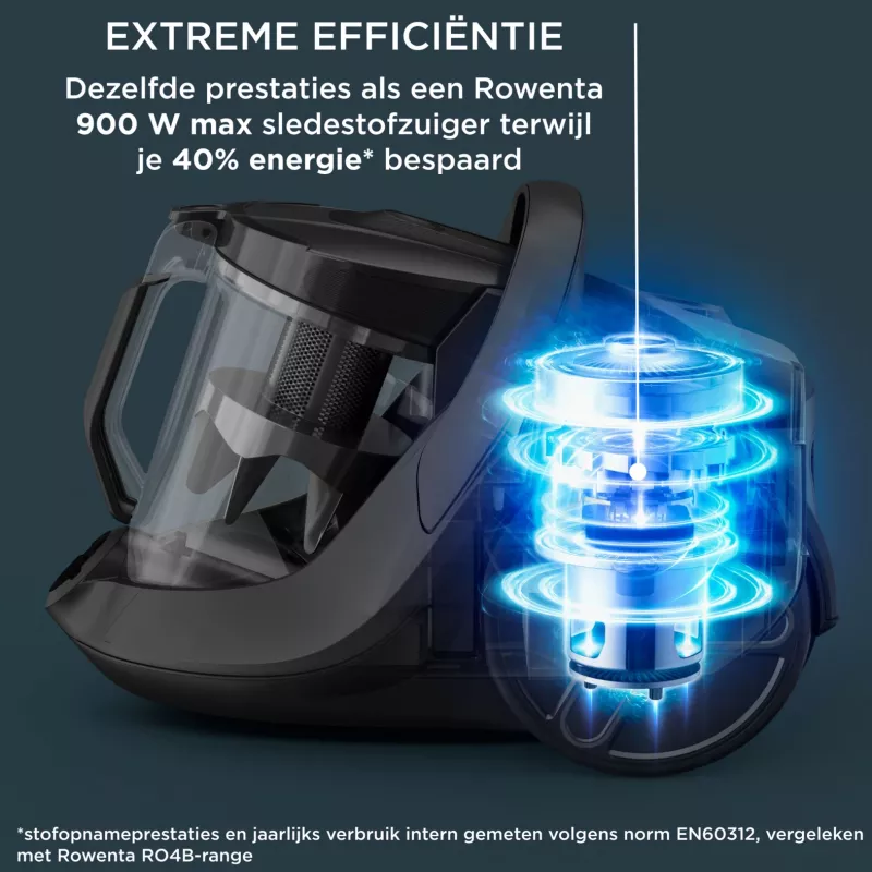 Rowenta Green Force RO7C36 2,5 L Aspirapolvere a traino A secco 500 W Senza sacchetto