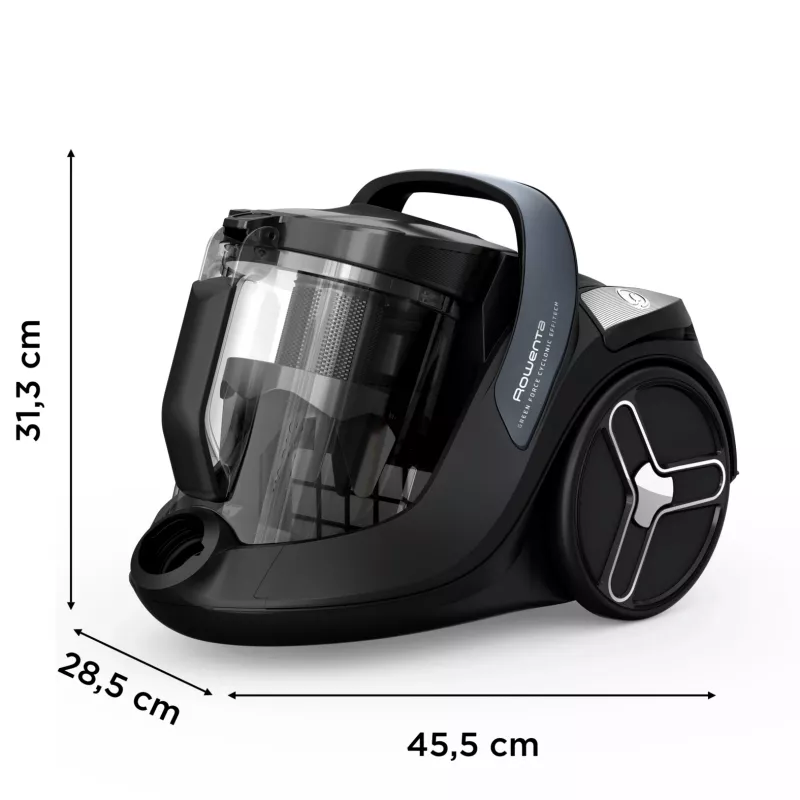 Rowenta Green Force RO7C36 2,5 L Aspirapolvere a traino A secco 500 W Senza sacchetto