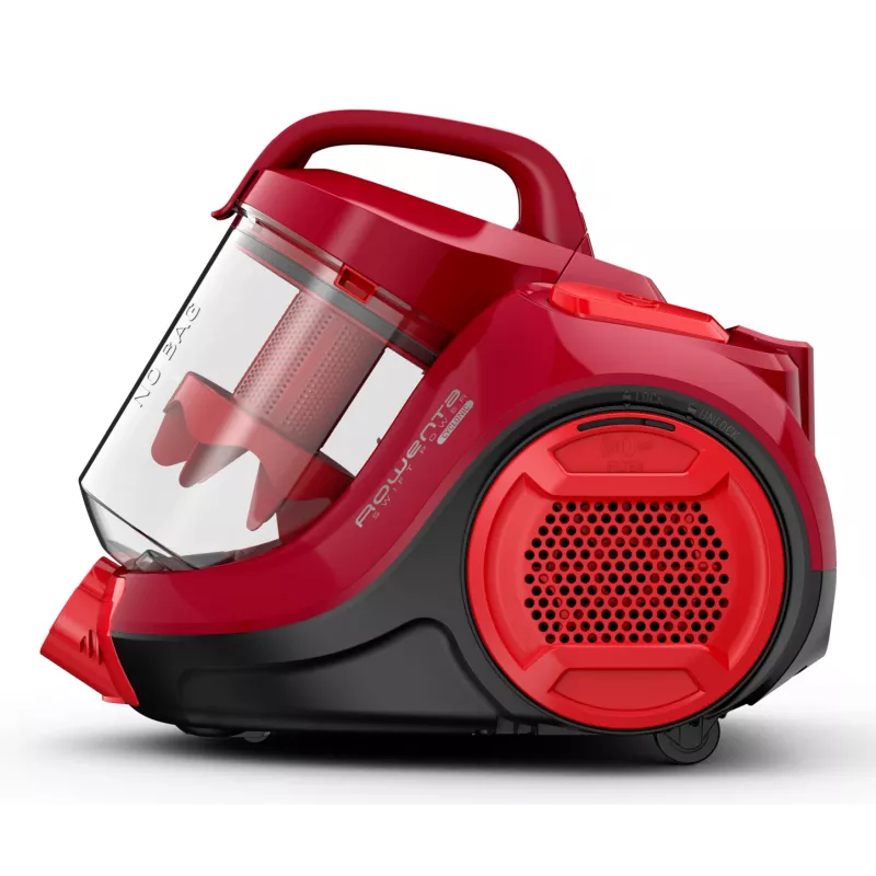 Rowenta Swift Power Cyclonic RO2913 aspirapolvere senza sacco, filtrazione a 3 stadi, rosso