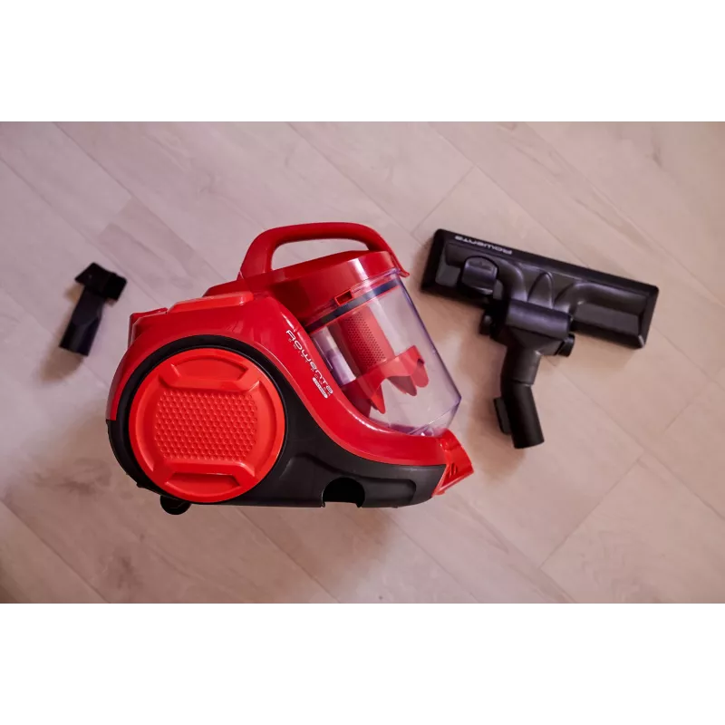 Rowenta Swift Power Cyclonic RO2913 aspirapolvere senza sacco, filtrazione a 3 stadi, rosso
