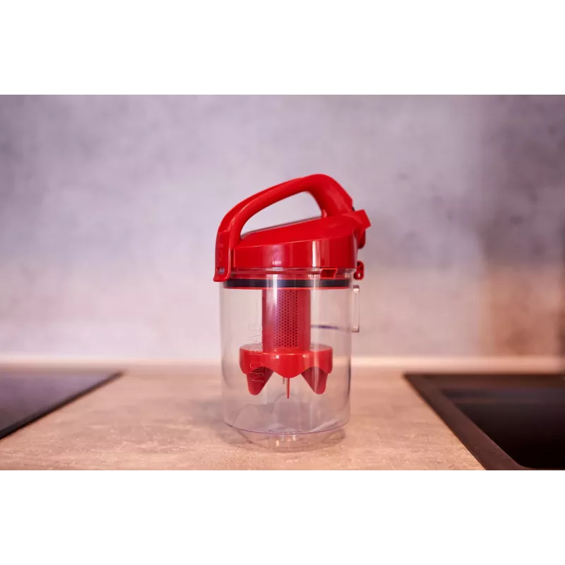 Rowenta Swift Power Cyclonic RO2913 aspirapolvere senza sacco, filtrazione a 3 stadi, rosso