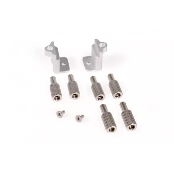 Kit di montaggio Alphacool 13538 alluminio argento 19.8x19x20mm