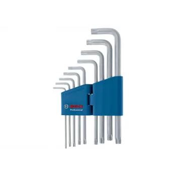 Bosch Professional 1 600 A01 TH4 set di chiavi Torx, 9 pezzi